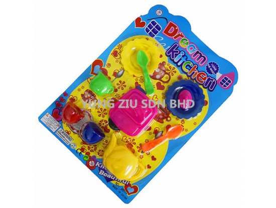 8899#6PCS BEACH TOY(DRESM KITCHEN)